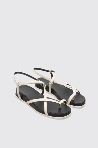 Front view of Atonik Beige Sandals for Women