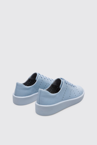 Back view of Courb Blue Sneakers for Women