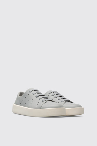 Front view of Courb Gray women’s sneaker