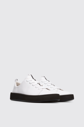 Front view of Courb White Sneakers for Women