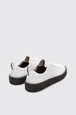 Back view of Courb White Sneakers for Women