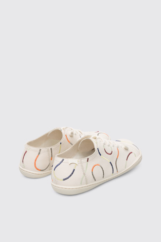Back view of Twins Beige Casual Shoes for Women