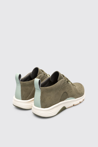 Back view of Drift Green Sneakers for Women