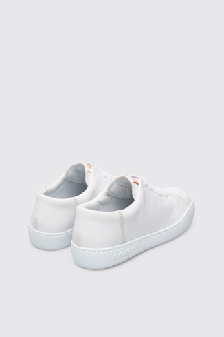 Back view of Peu Touring White Sneakers for Women