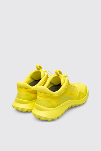 Back view of CRCLR Yellow Sneakers for Women