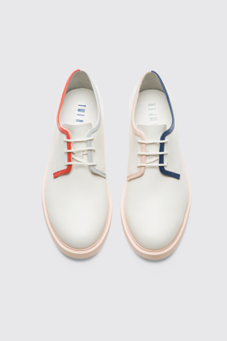 Alternative image of K200899-005 - Twins - Women's smart white TWINS lace up shoe