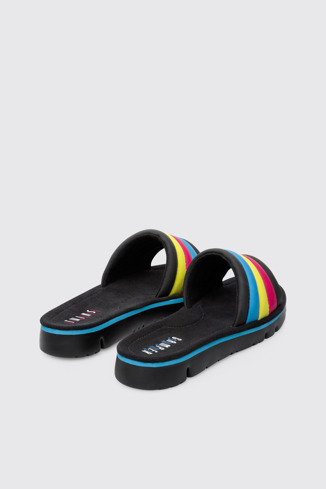 Back view of Twins Multicolor Sandals for Women