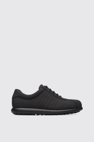 Side view of Ecoalf Black Sneakers for Women