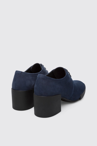 Back view of Lotta Blue Heels for Women