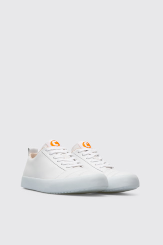 Front view of Imar Women’s white sneaker
