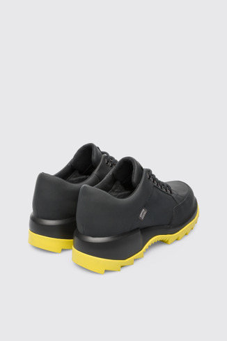Back view of Helix Black Sneakers for Women