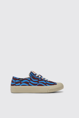 Camaleon Sneakers azules y burdeos para mujer