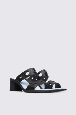 Alternative image of K201169-003 - Meda - Black sandal for women.