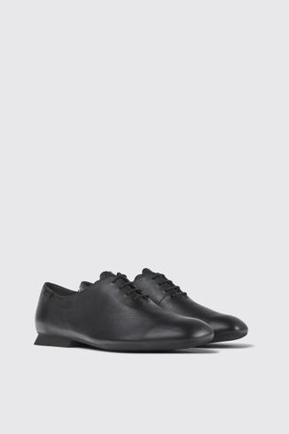 Alternative image of K201484-002 - Casi Myra - Chaussures en cuir noir pour femme