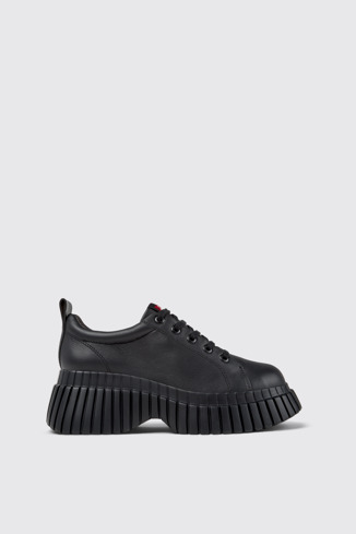 Pix BCN Zapatos de piel negra para mujer.