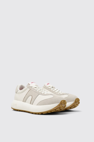 Front view of Pelotas Athens Multicolor Leather and Nubuck Sneakers for Women.
