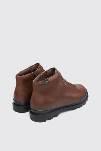 Back view of Brutus Brown Casual Shoes for Men