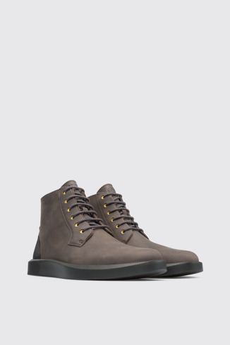 Front view of Bill Grey Formal Shoes for Men