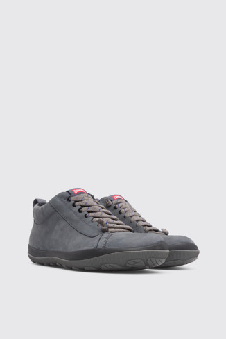 Front view of Peu Pista Grey Casual Shoes for Men
