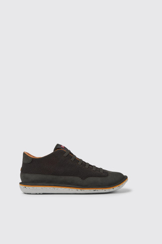 Side view of Beetle Grey sneakers for men