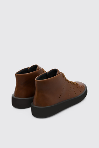 Back view of Courb Brown Sneakers for Women