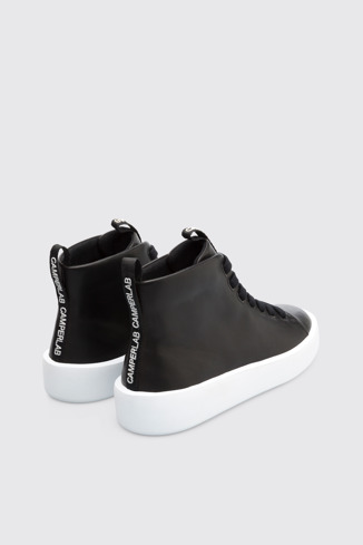 Back view of Courb Black Sneakers for Women