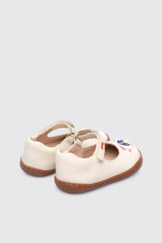 Back view of Twins Beige Velcro for Kids
