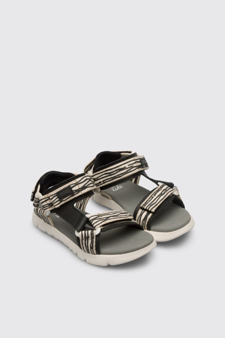Alternative image of K800346-007 - Oruga - Multicoloured webbing strap sandal