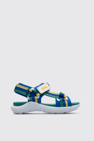Side view of Wous Multicoloured sandal for boys