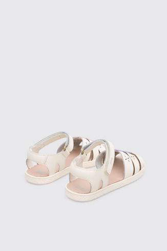 Alternative image of K800367-002 - Twins - Girl’s cream sandal.