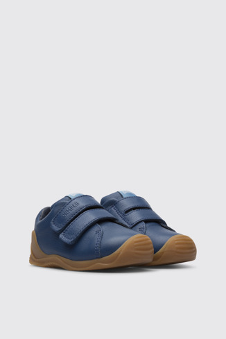 Alternative image of K800412-006 - Dadda - Blue sneaker for kids