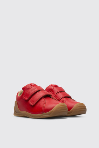 Alternative image of K800412-007 - Dadda - Red sneaker for kids.