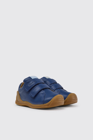 Dadda Sneakers azules de piel para niños