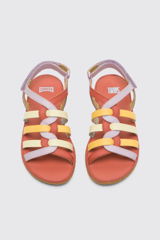 Alternative image of K800425-001 - Twins - Multicoloured TWINS sandal for girls.