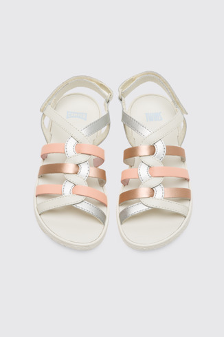 Alternative image of K800425-002 - Twins - Multicoloured TWINS sandal for girls.