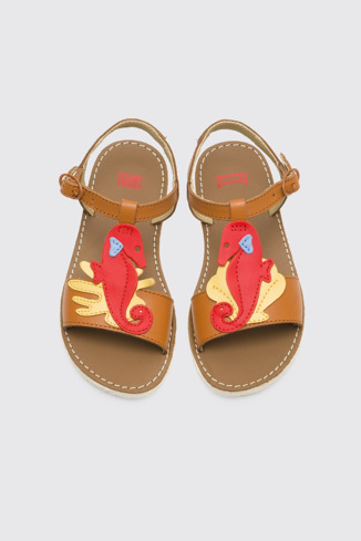 Alternative image of K800427-001 - Twins - Multicoloured sandal for girls.