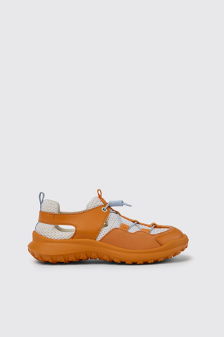CRCLR Sneakers en blanco y naranja para niños