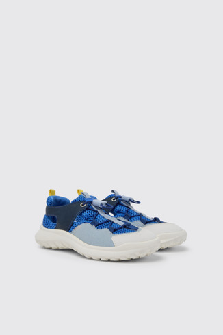 CRCLR Sneakers en blanco y azul para niños