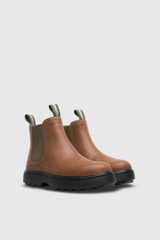 Alternative image of K900149-009 - Norte - Brown ankle boot for boys