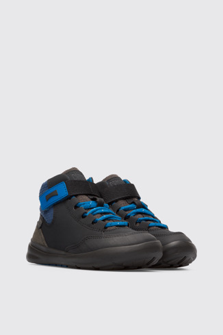 Front view of Ergo Blue ankle boot for boys