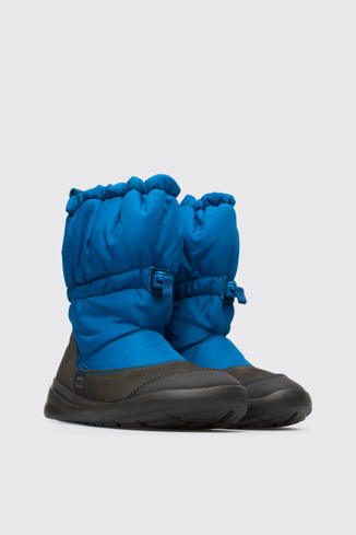 Front view of Ergo Blue mid boot for boys