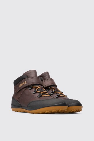 Alternative image of K900249-003 - Peu Pista GORE-TEX - Waterproof brown ankle boot for boys