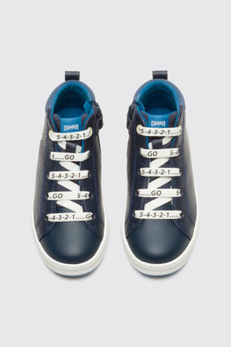 Overhead view of Twins Blue TWINS sneaker for boys