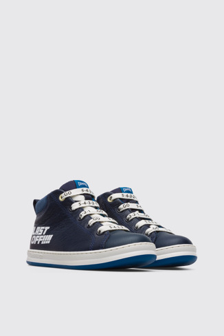 Front view of Twins Blue TWINS sneaker for boys