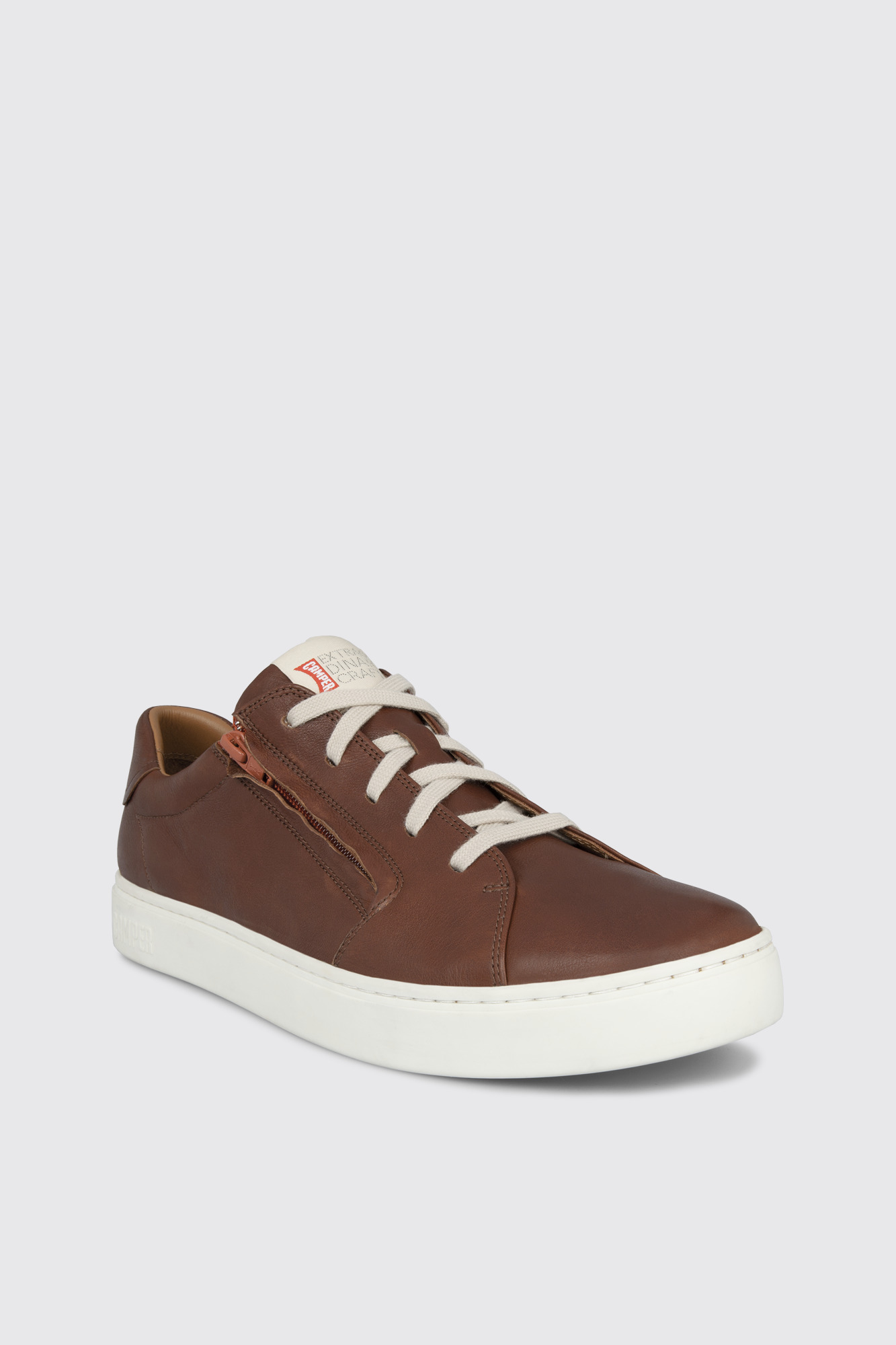 【美品】CAMPER ペウカミブラウン38 18716-001_F.jpg