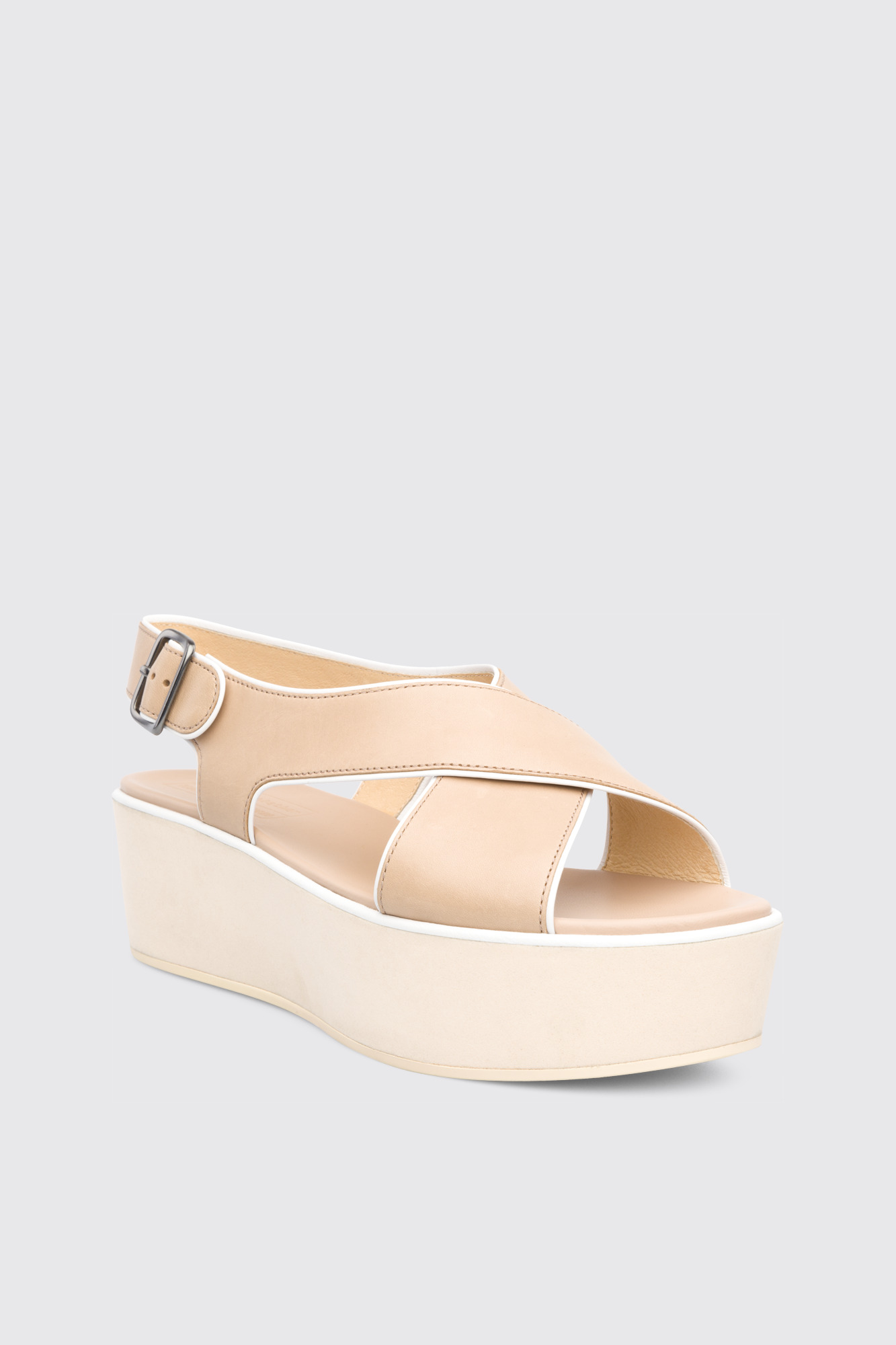 Vince weslan leather platform on sale sandals