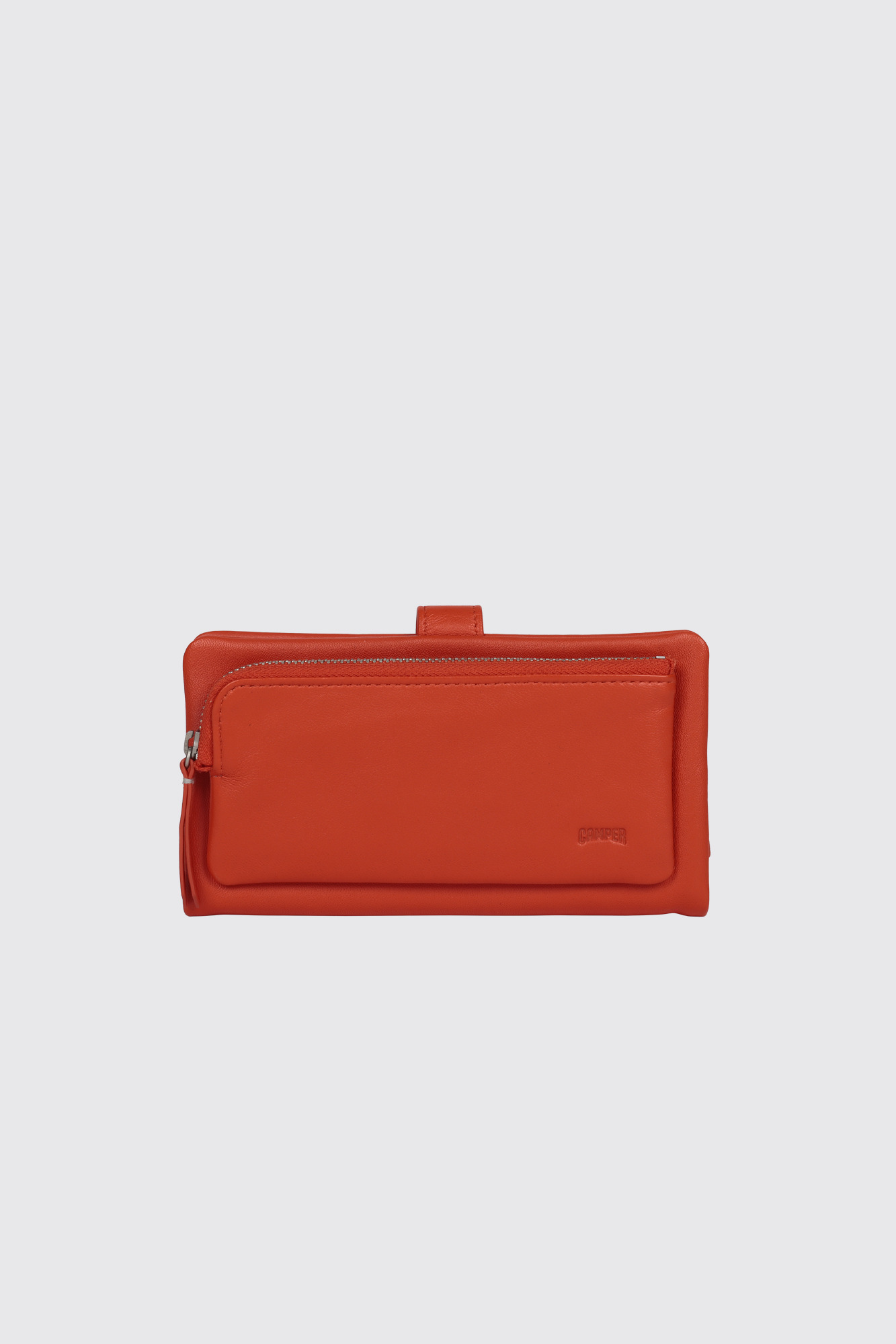 値下げ！　CAMPER オレンジ 折り財布 カンペール SOFT LEATHER 財布 / CAMPER SOFT LEATHER