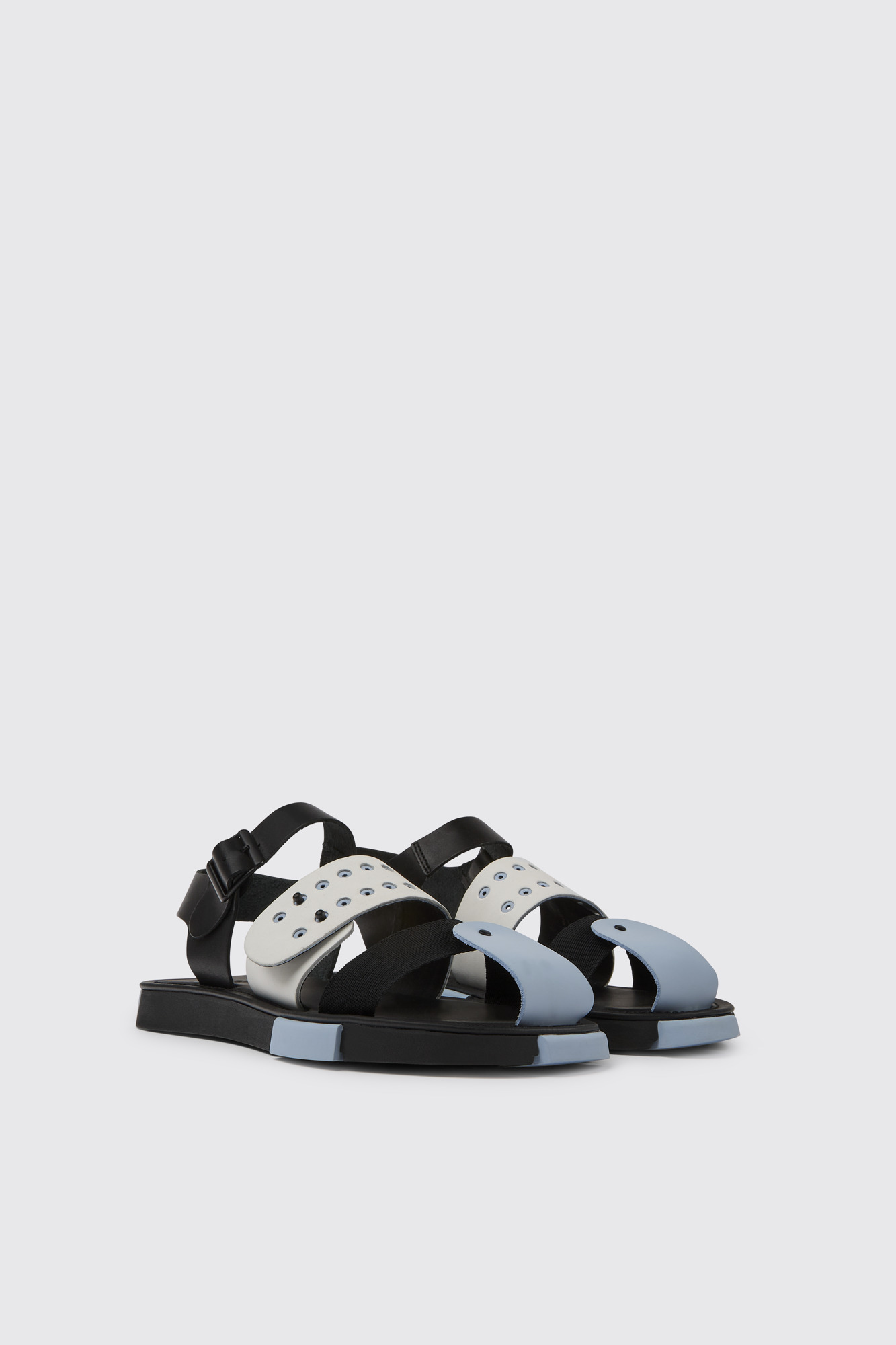 （るーるー）CAMPER サンダル 37 カンペール CAMPER BCN / サンダル （ブラック） -ファッション
