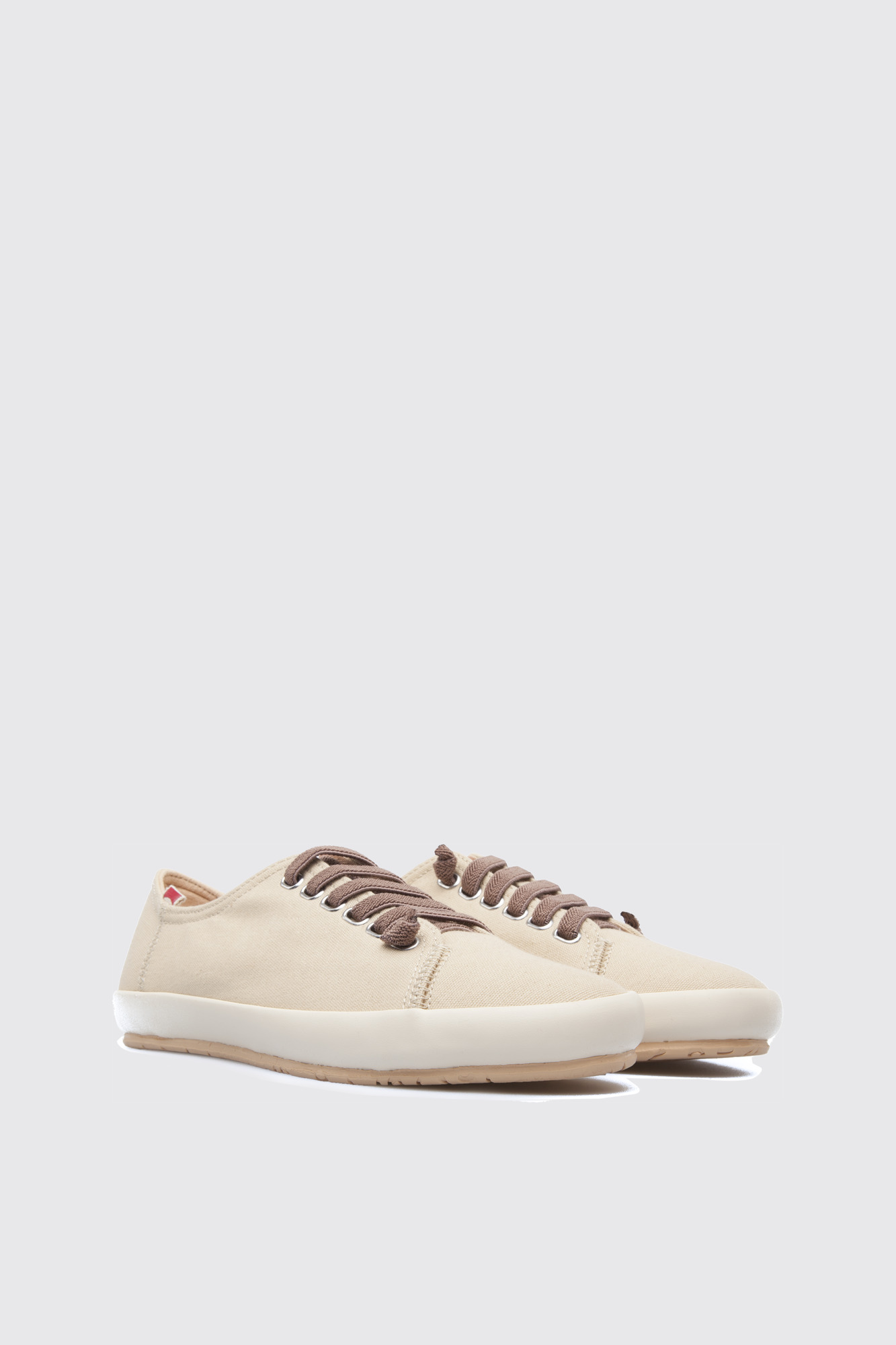 厚底スニーカー★SUECOMMA BONNIE★Patch detail sneakers beige Suecomma BONNIE White Sneakers Sz 9.5 Sue Comma Trendy