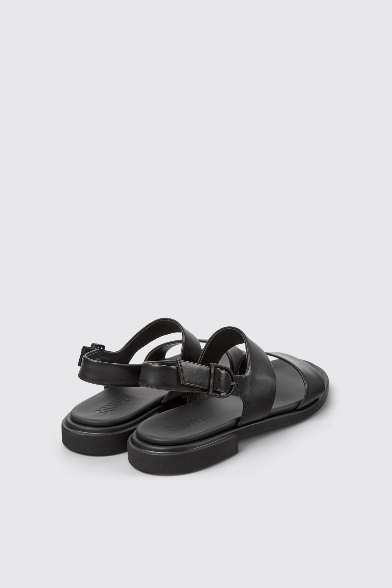 Eda Black Sandals for Women - Autumn / Winter collection - Camper USA